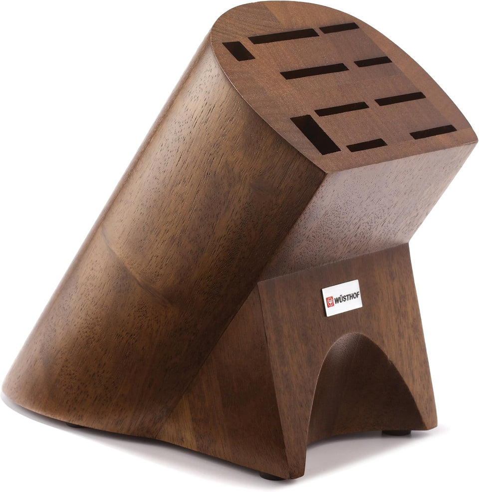 10-Slot Burmese Walnut Block