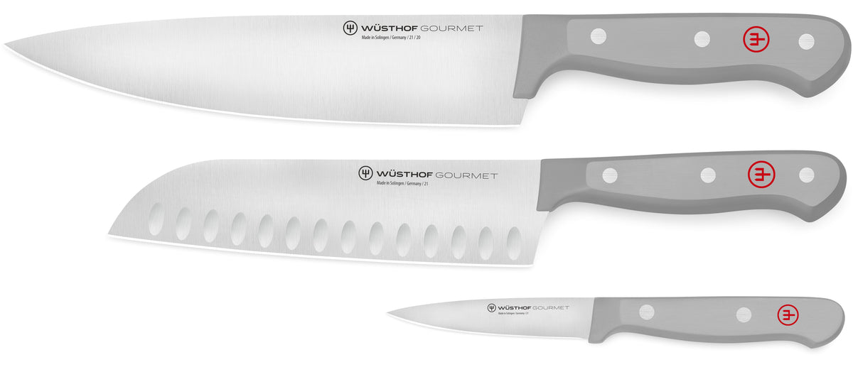 Gourmet Grey 3-Piece Prep Set