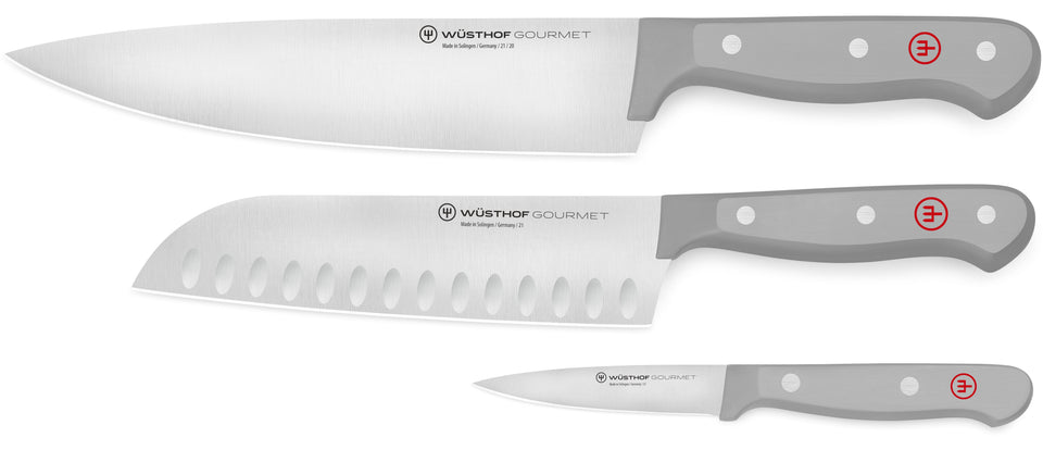 Gourmet Grey 3-Piece Prep Set