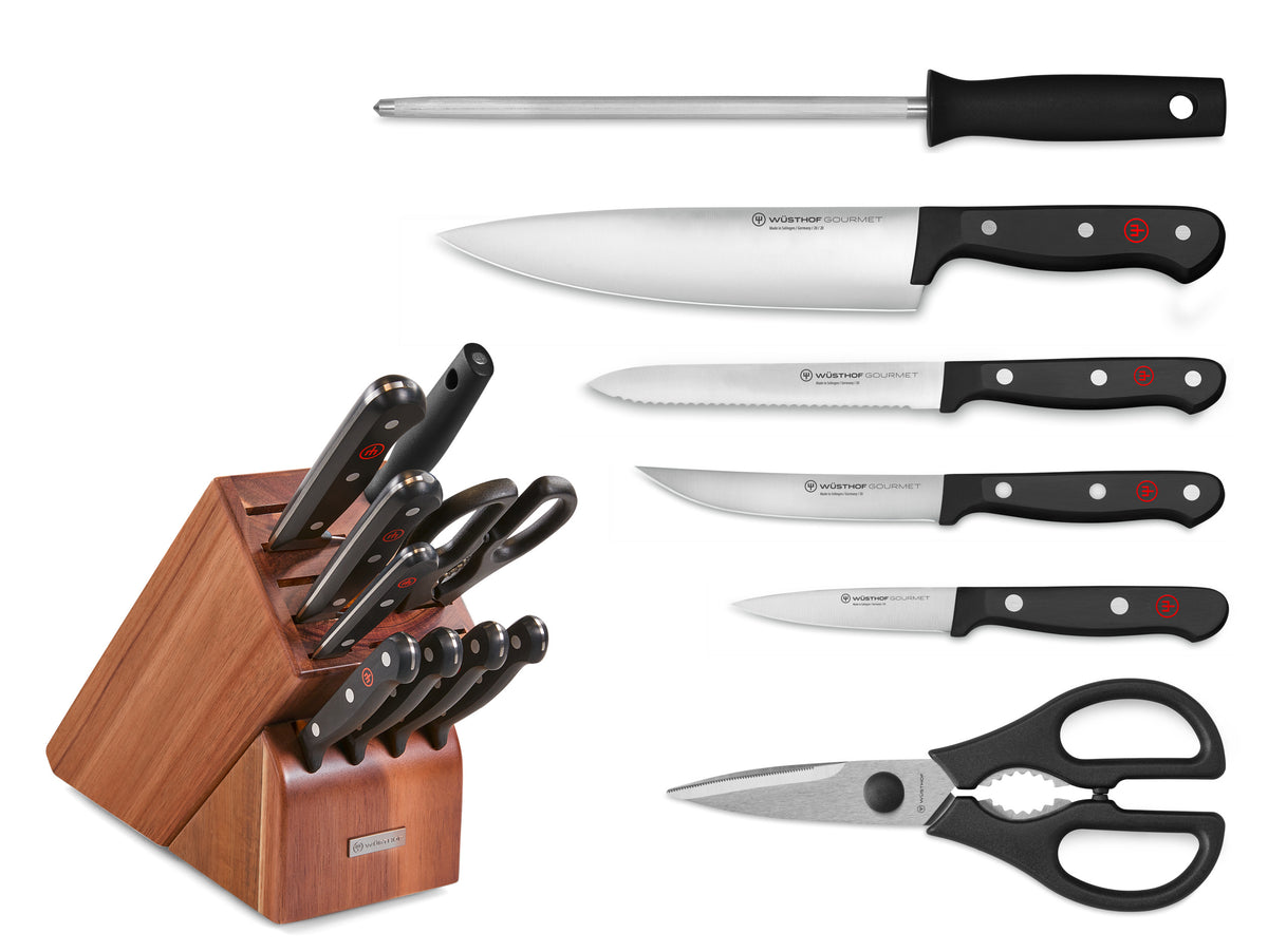 Gourmet 10-Piece Knife Block Set