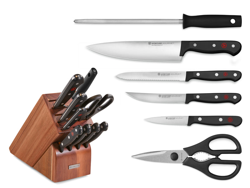 Gourmet 10-Piece Knife Block Set
