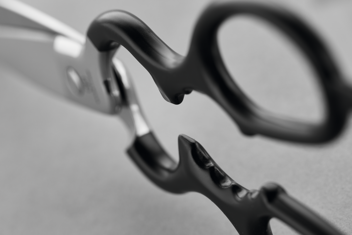 Stainless Kitchen Shears with Synthetic Grips featuring durable stainless steel blades and multi-function handles designed for comfort and efficient kitchen tasks.