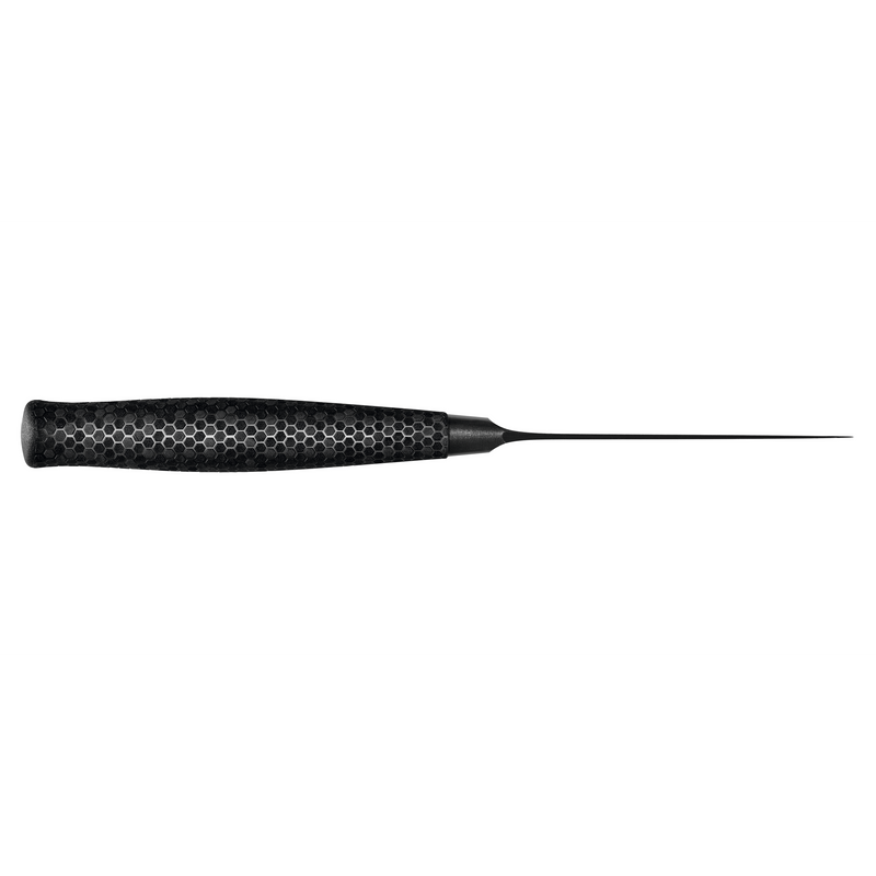 Performer 3 1/2" Paring Knife with a slim, sharp blade and textured black handle designed for precise paring and control in kitchen tasks.