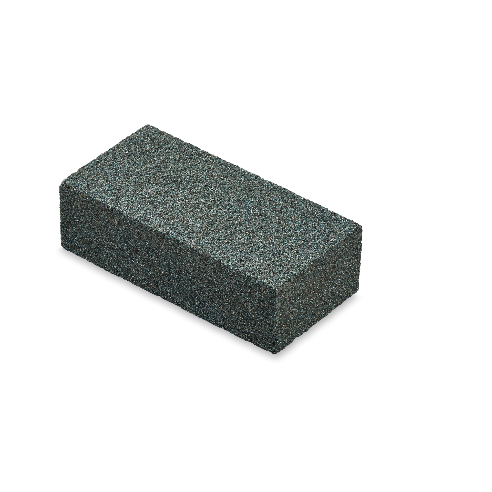Rectangular gray Reshaping Stone with coarse textured surface, designed for restoring and refining the edge of forged kitchen knives.