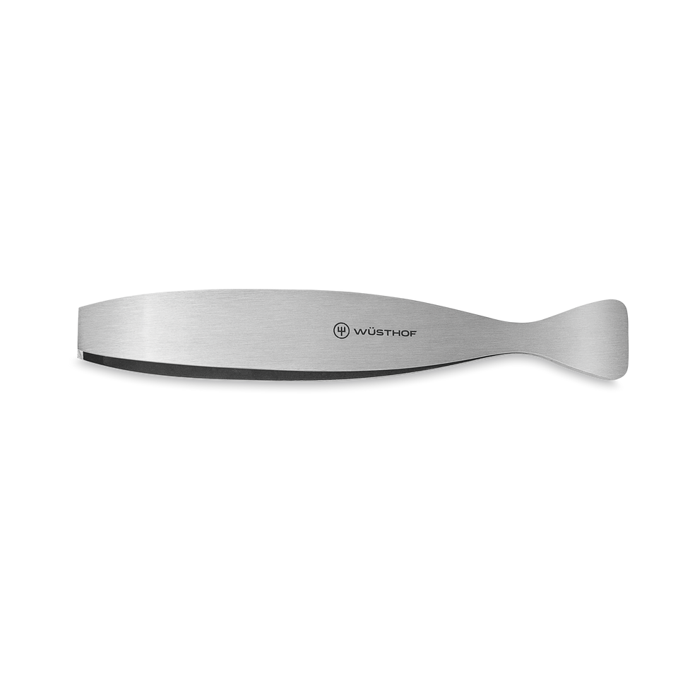 Fish Bone Tweezers crafted from polished stainless steel with a sleek, ergonomic design for precise fish bone removal and effortless handling.